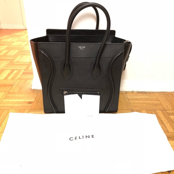 Celine Handbags - Celine Mini Luggage Tote